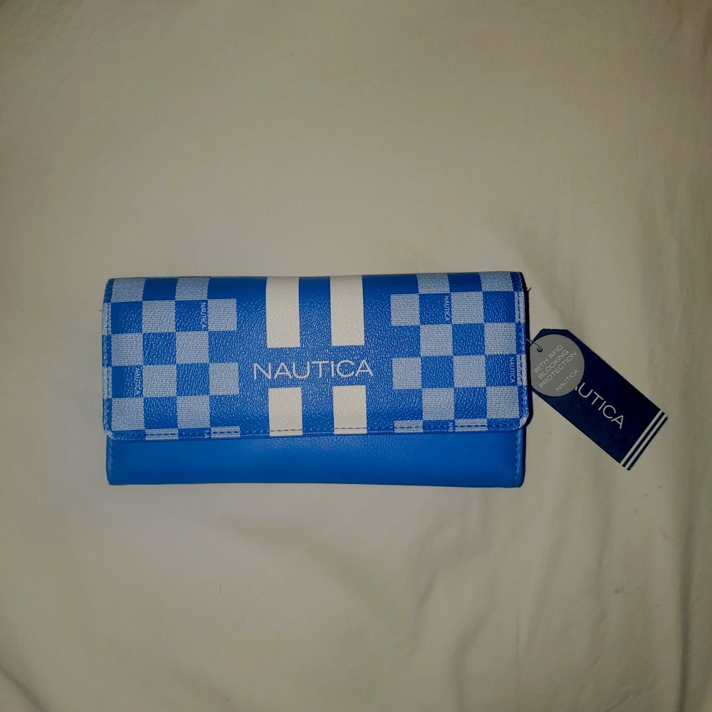 Nautica Money Manager Clutch Organizer Wallet